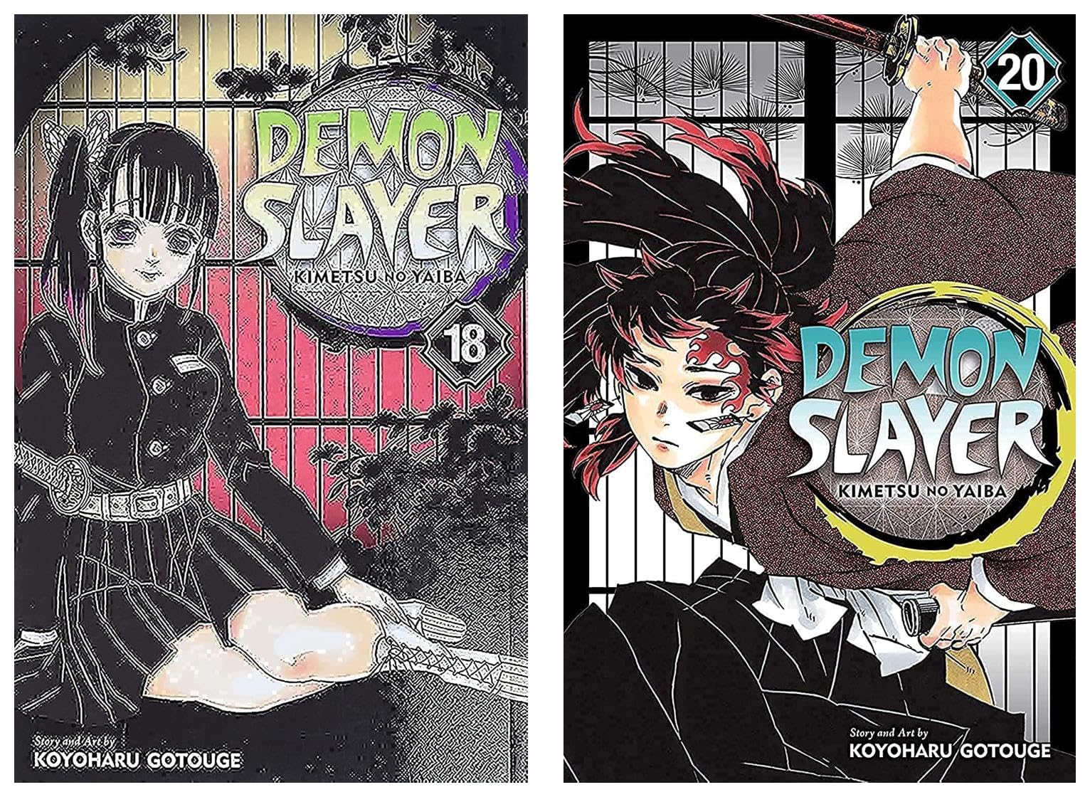 Demon Slayer: Kimetsu no Yaiba, Vol. 18 (Volume 18) & Demon Slayer